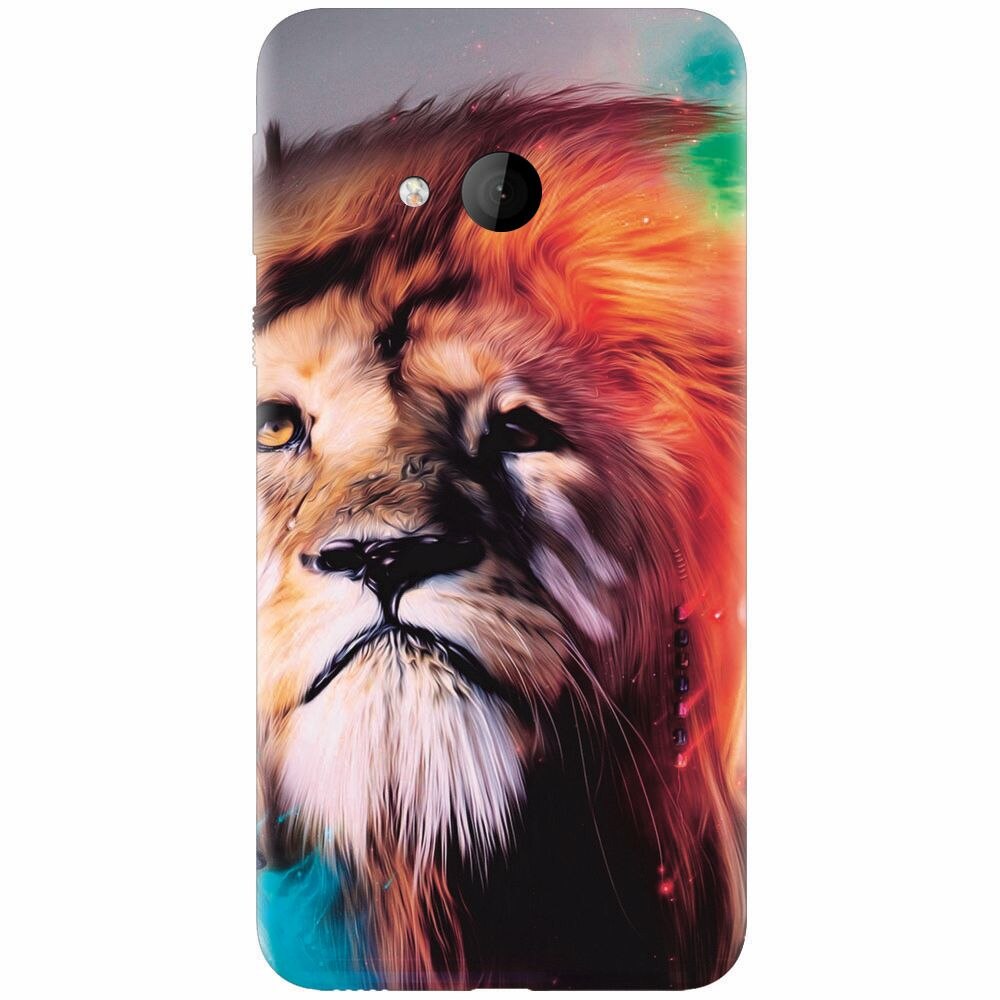 Husa silicon pentru Htc U play, Awesome Art Of Lion