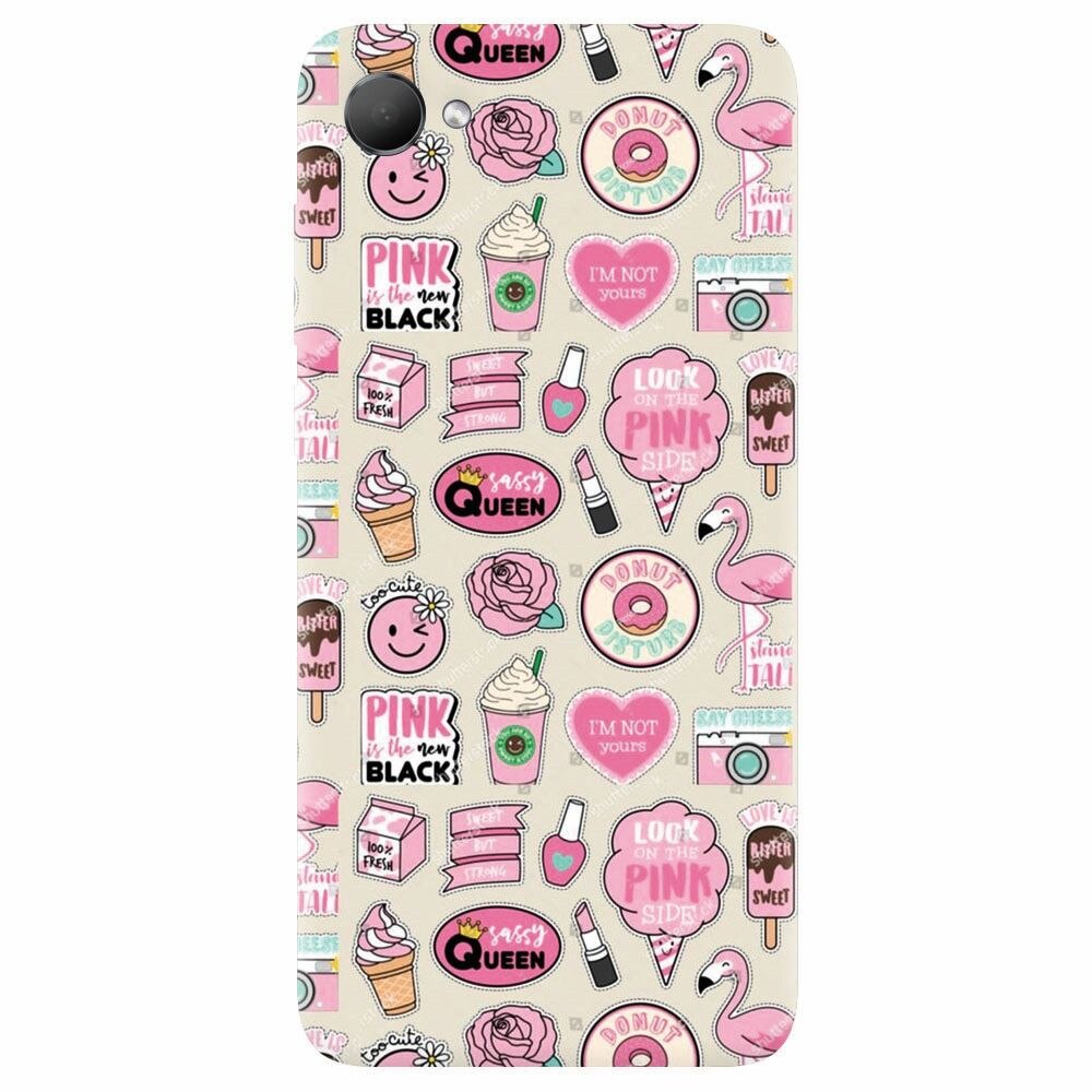 Husa silicon pentru Htc Desire 12, Sassy Queen