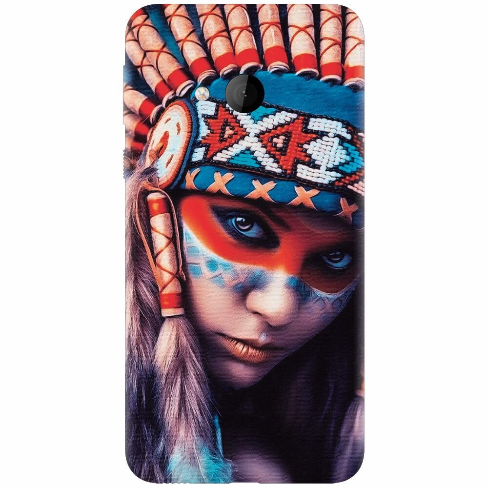 Husa silicon pentru Htc U play, Attractive Girl Model