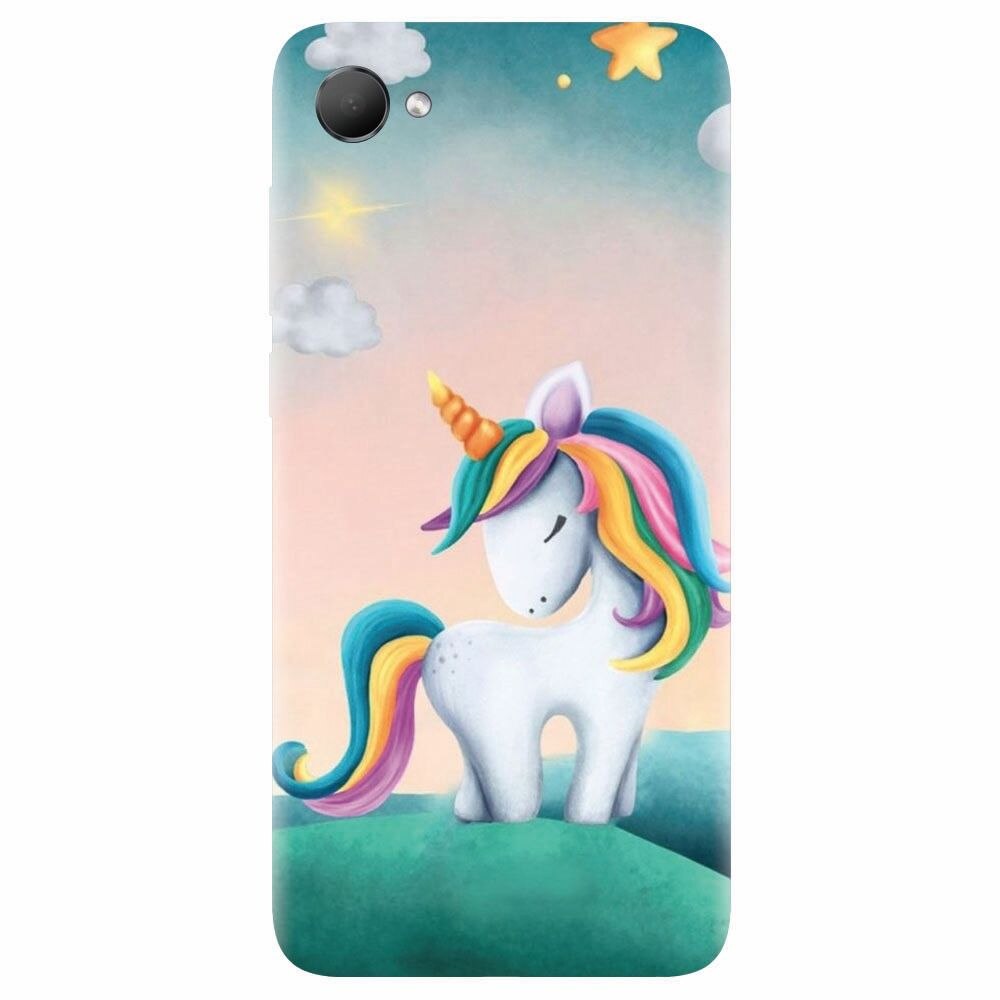 Husa silicon pentru Htc Desire 12, Ponny Star
