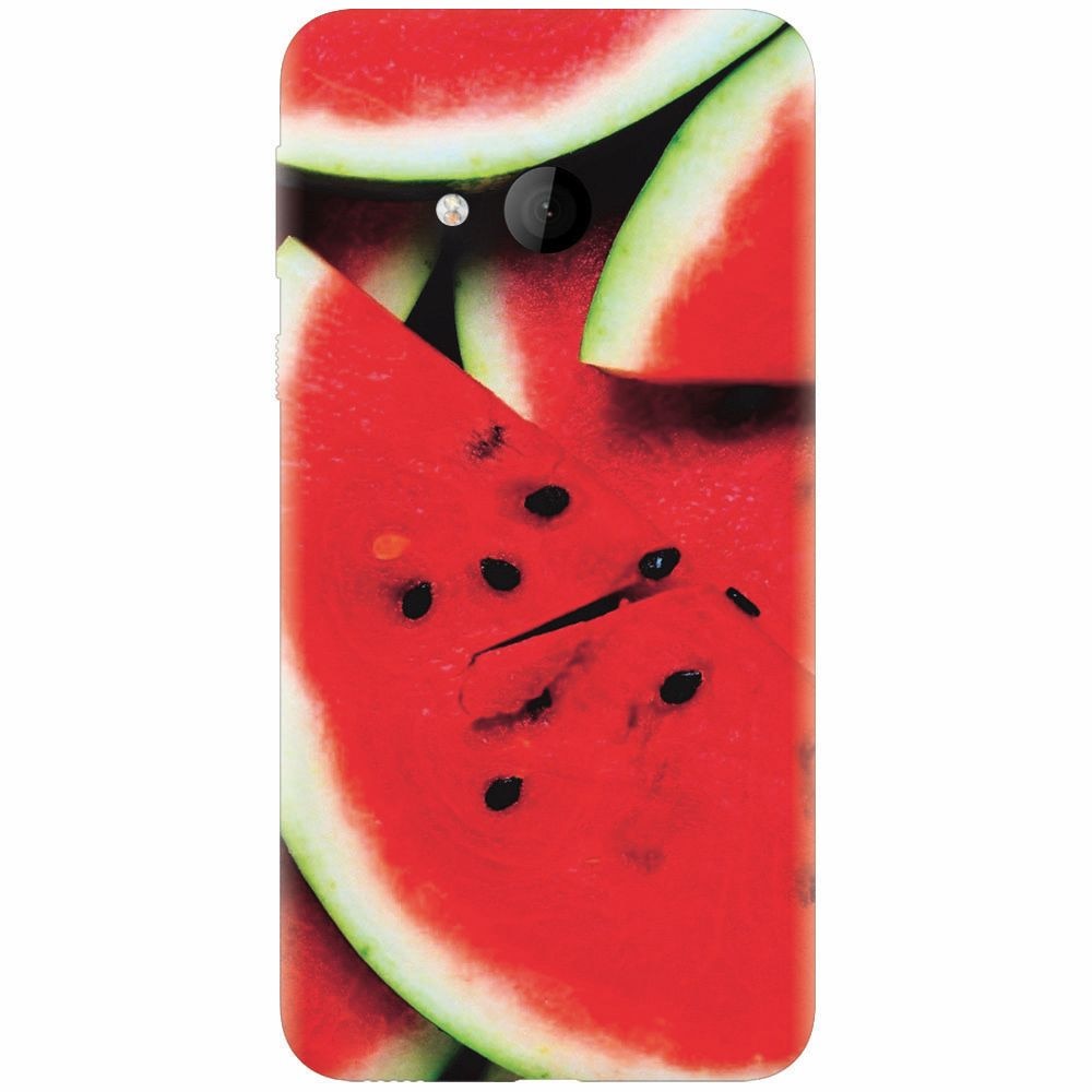 Husa silicon pentru Htc U play, S Of Watermelon Slice