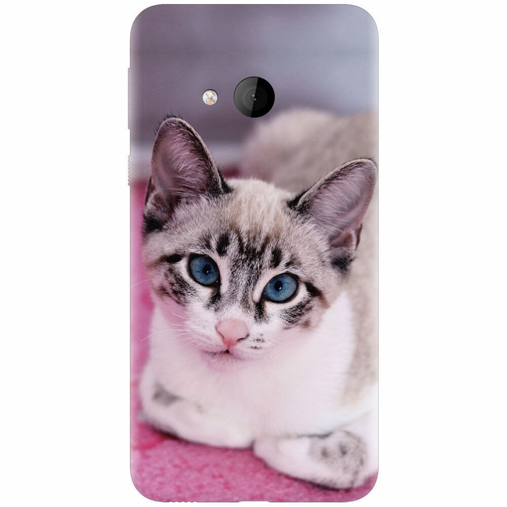 Husa silicon pentru Htc U play, Siamese Kitty
