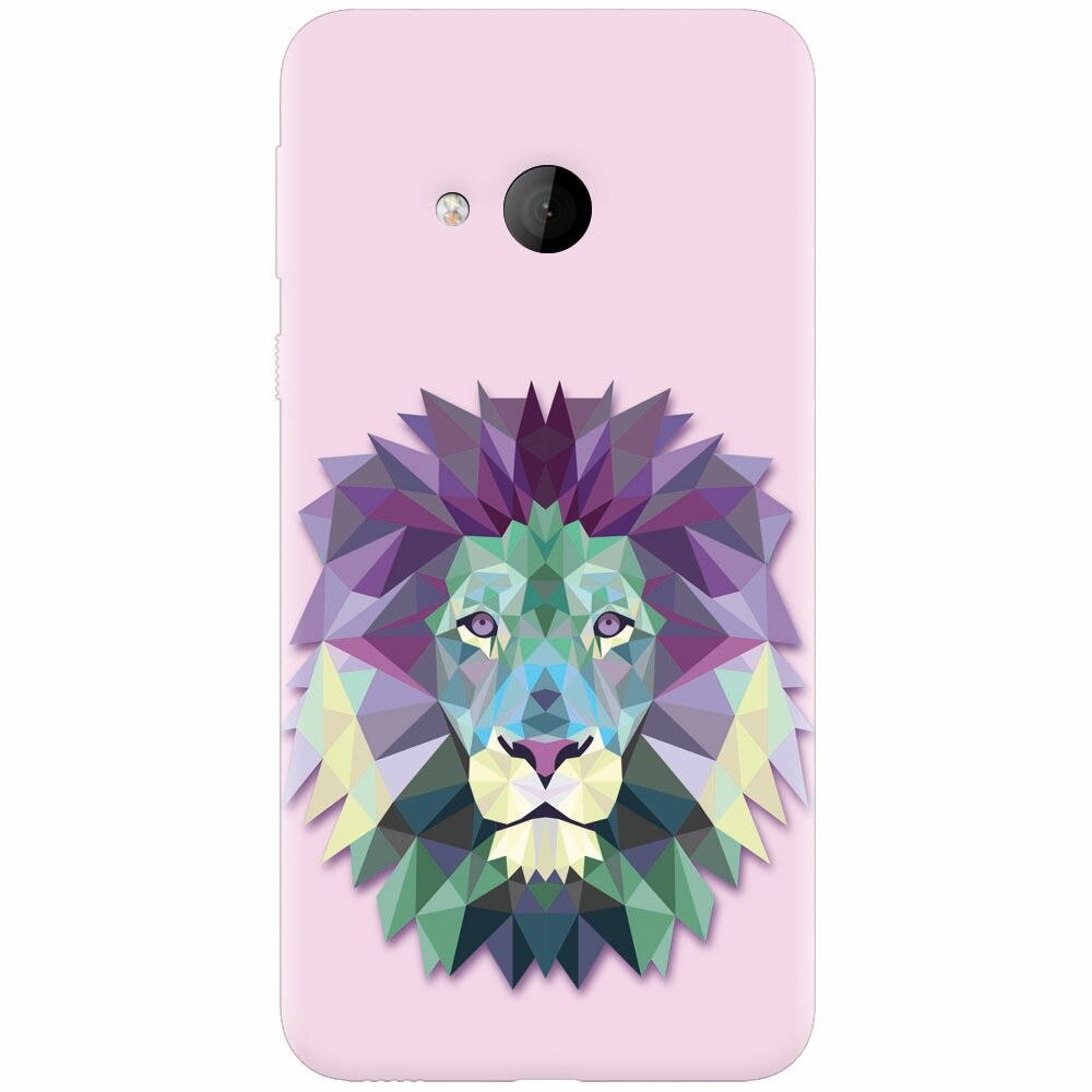 Husa silicon pentru Htc U play, Polygon Lion