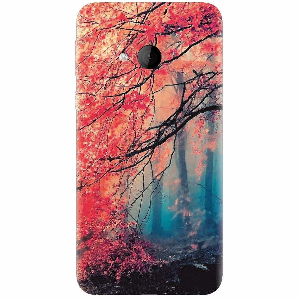Husa silicon pentru Htc U play, Morning Fog Inest Nature