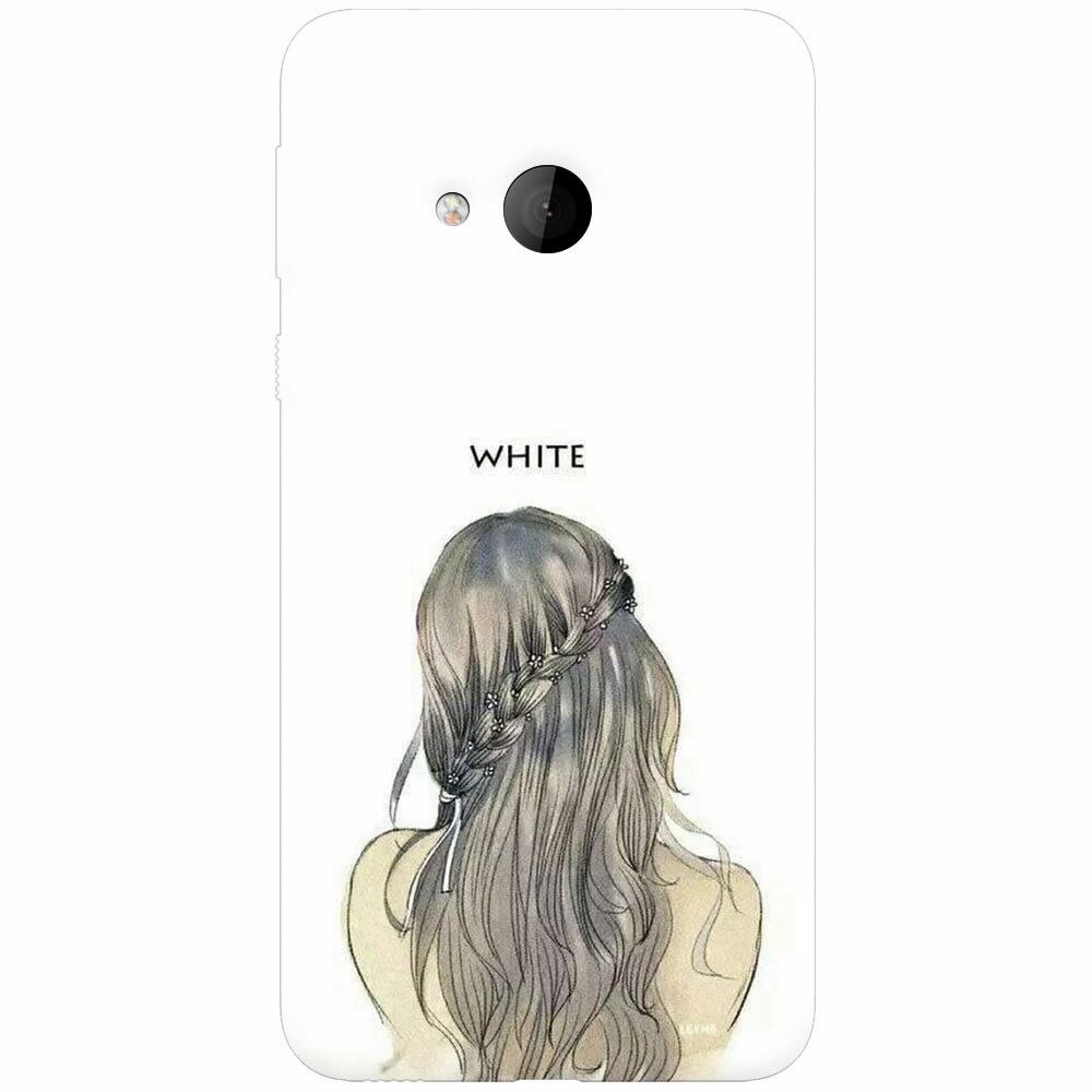 Husa silicon pentru Htc U play, White