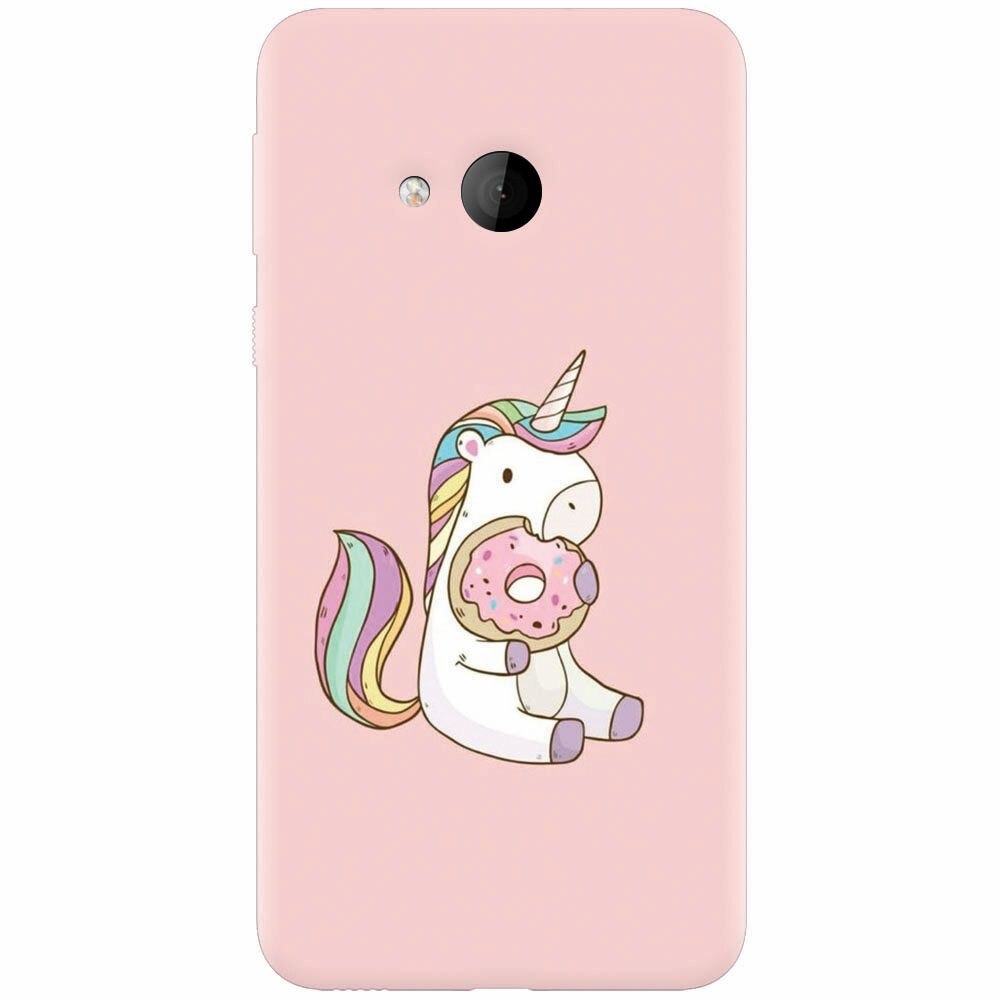Husa silicon pentru Htc U play, Unicorn Donuts