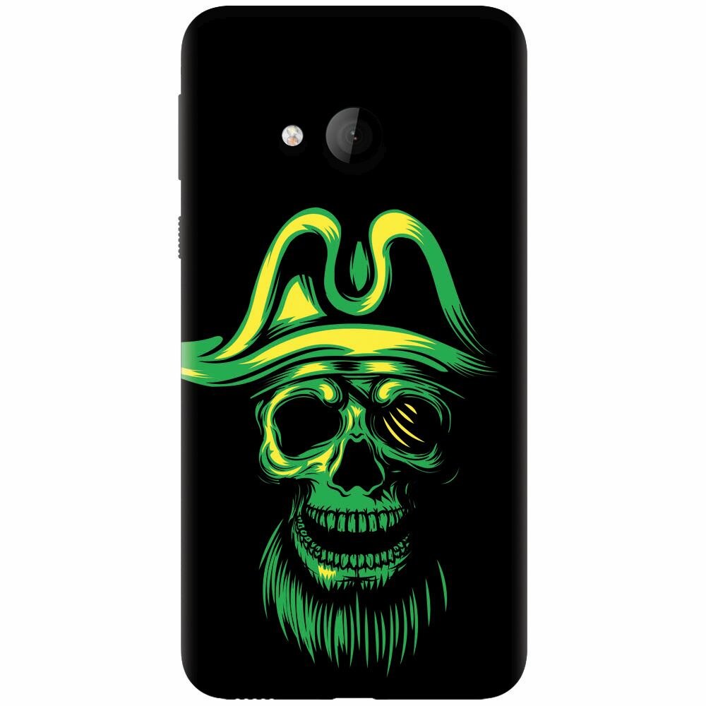 Husa silicon pentru Htc U play, Pirate Skull