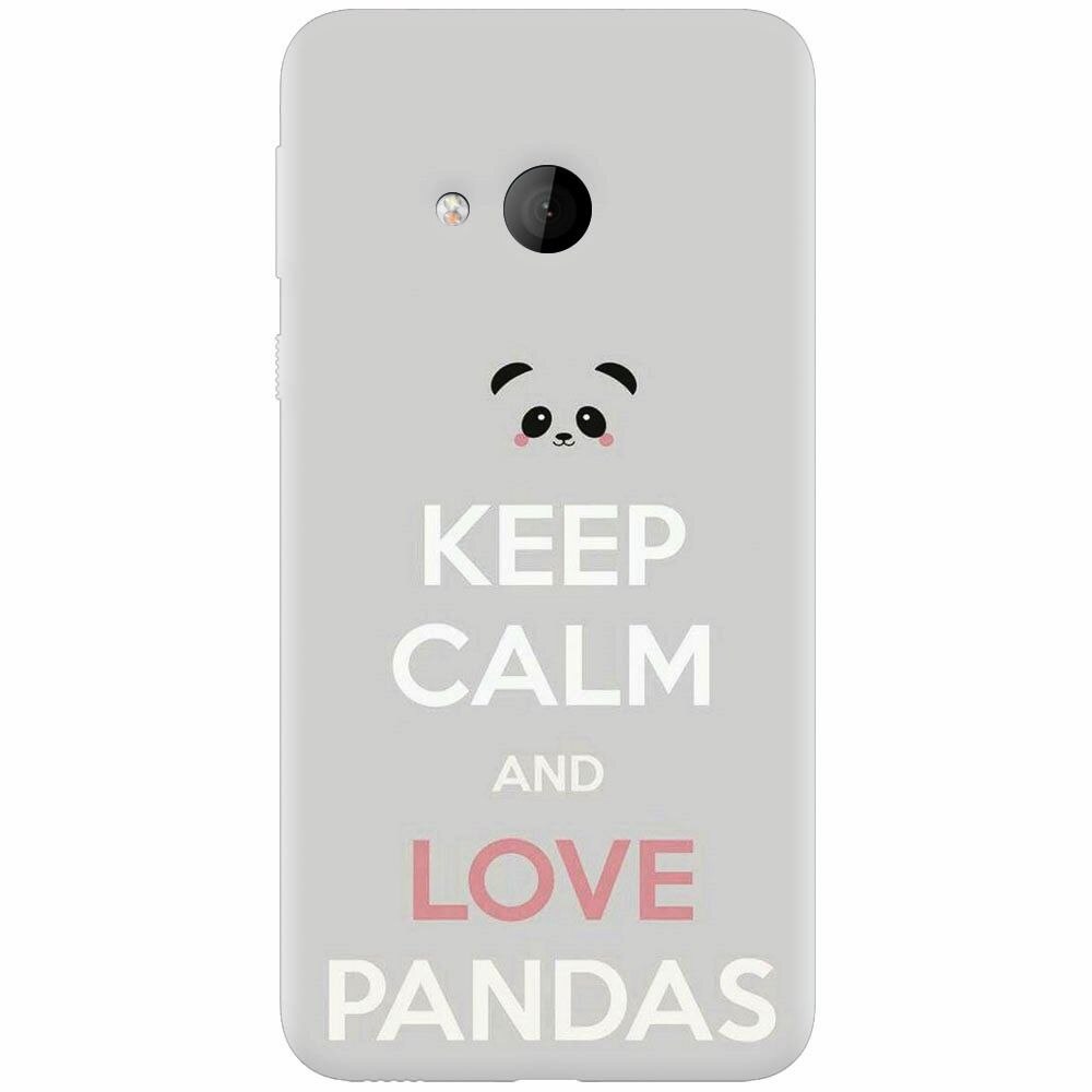 Husa silicon pentru Htc U play, Panda Phone