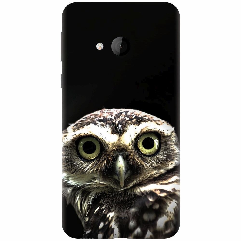 Husa silicon pentru Htc U play, Owl In The Dark