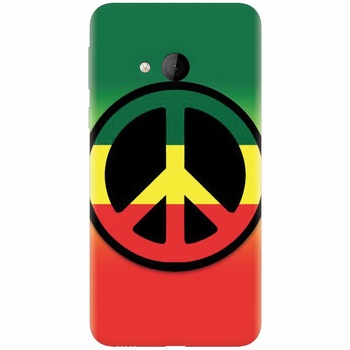 Husa silicon pentru Htc U play, Peace Husa silicon pentru Htc U play, Peace