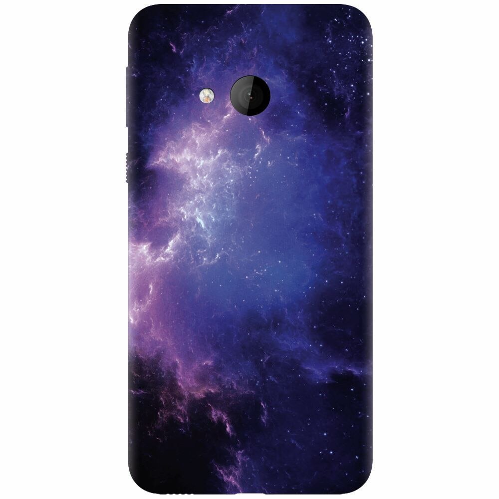 Husa silicon pentru Htc U play, Purple Space Nebula