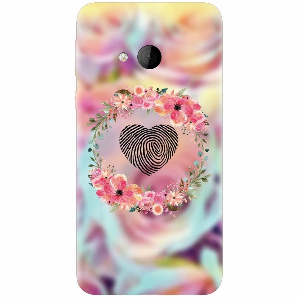 Husa silicon pentru Htc U play, Fingerprint