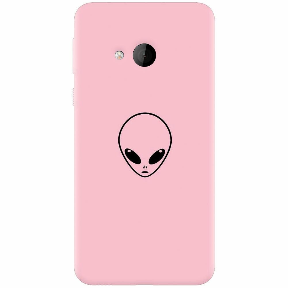 Husa silicon pentru Htc U play, Pink Alien