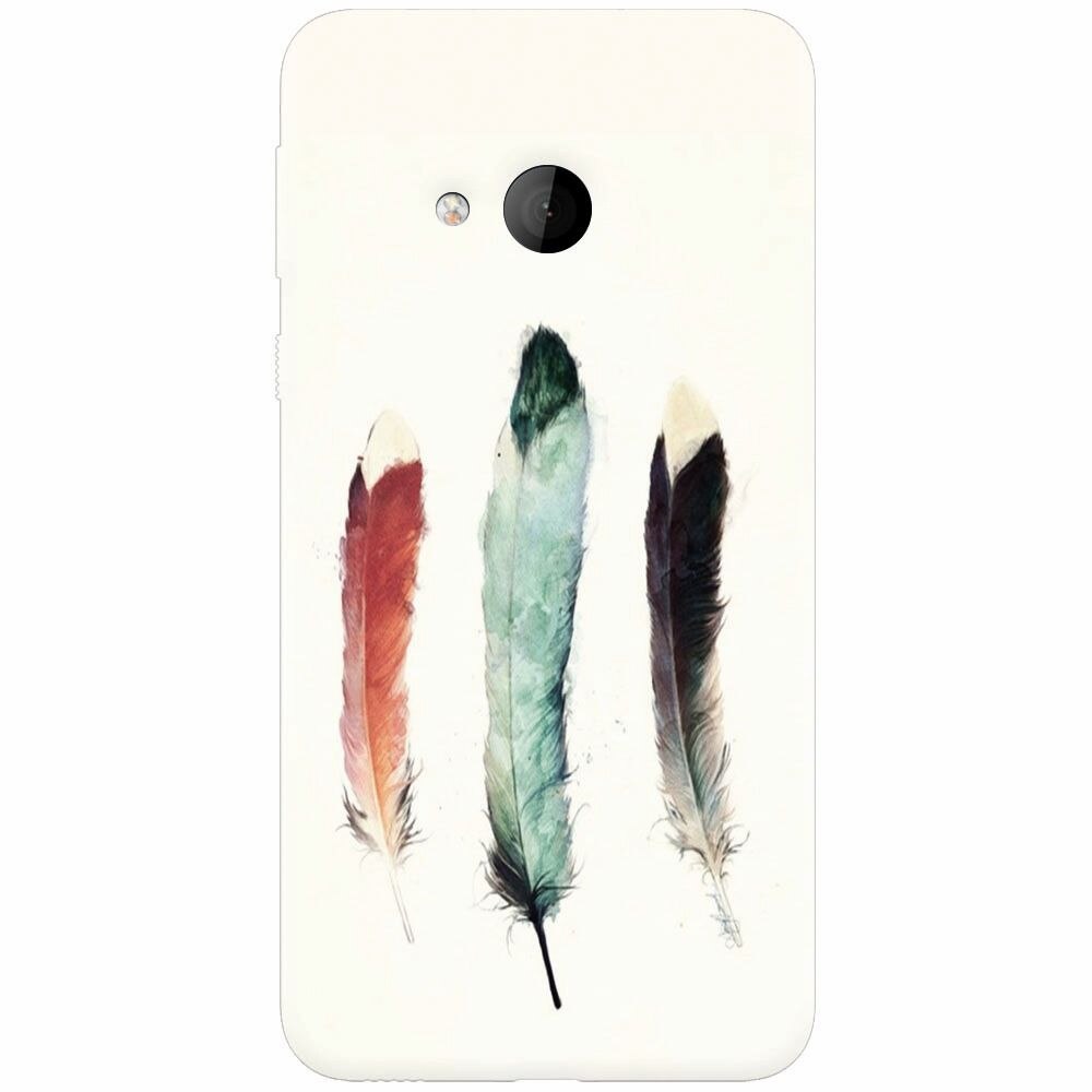 Husa silicon pentru Htc U play, Three Feathers