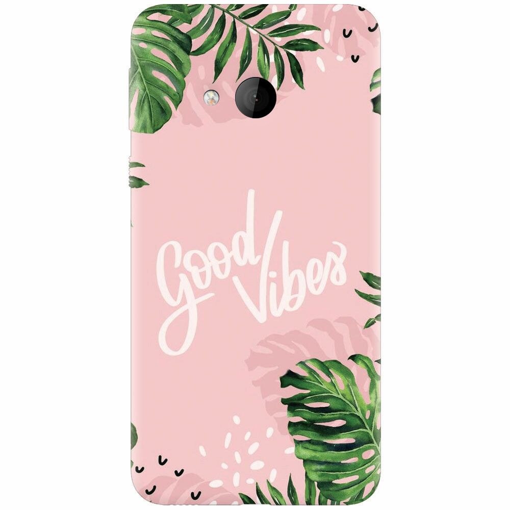 Husa silicon pentru Htc U play, Good Vibes