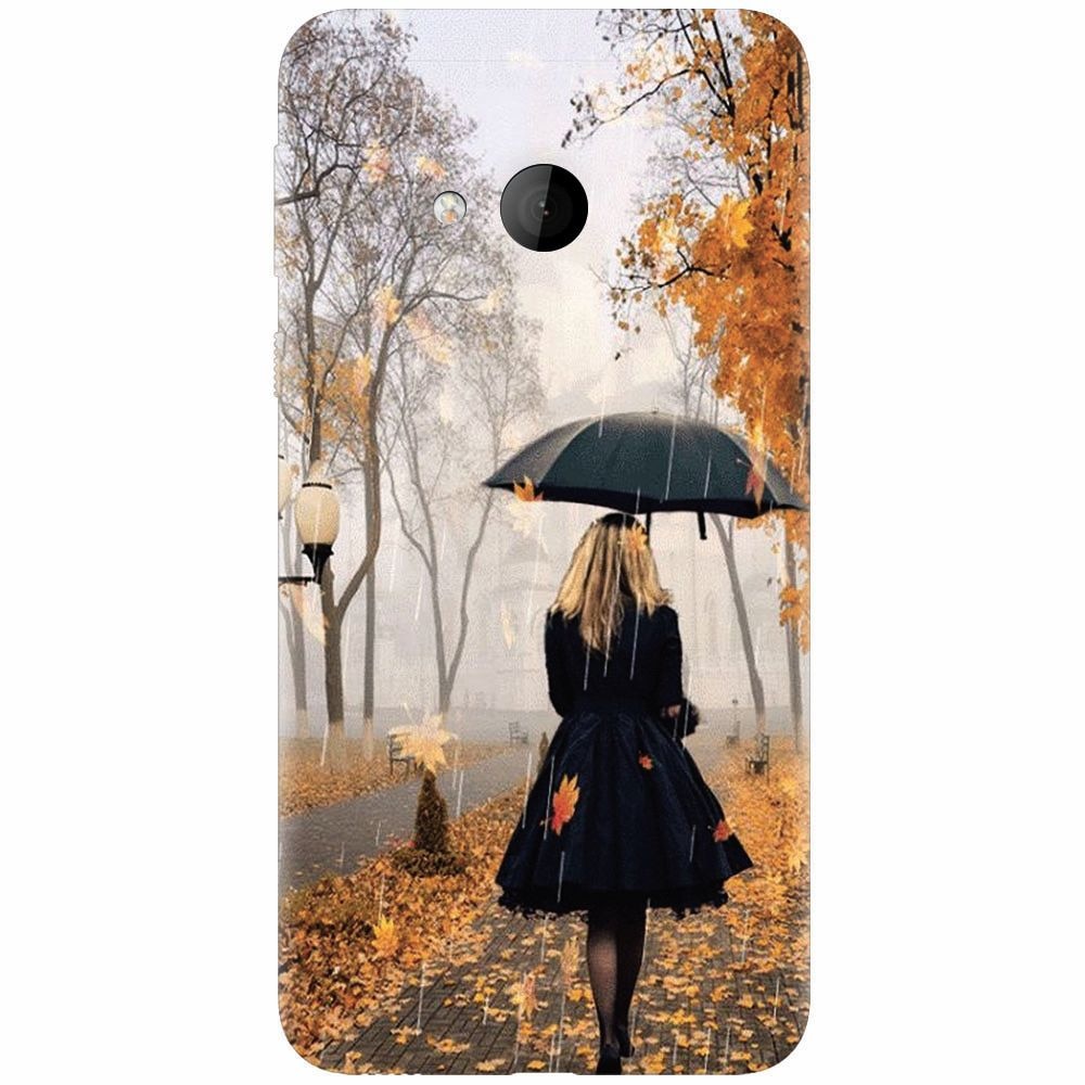 Husa silicon pentru Htc U play, Autum