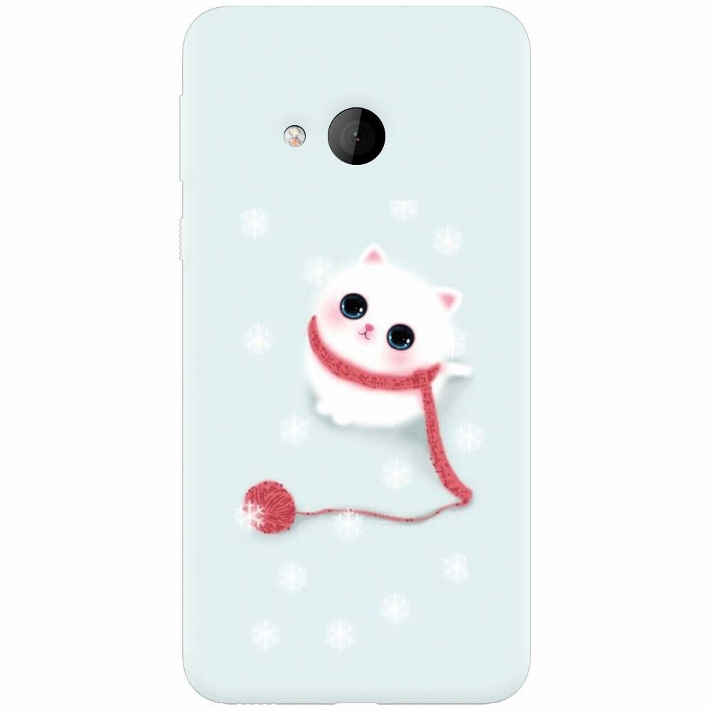 Husa silicon pentru Htc U play, Cute Cat