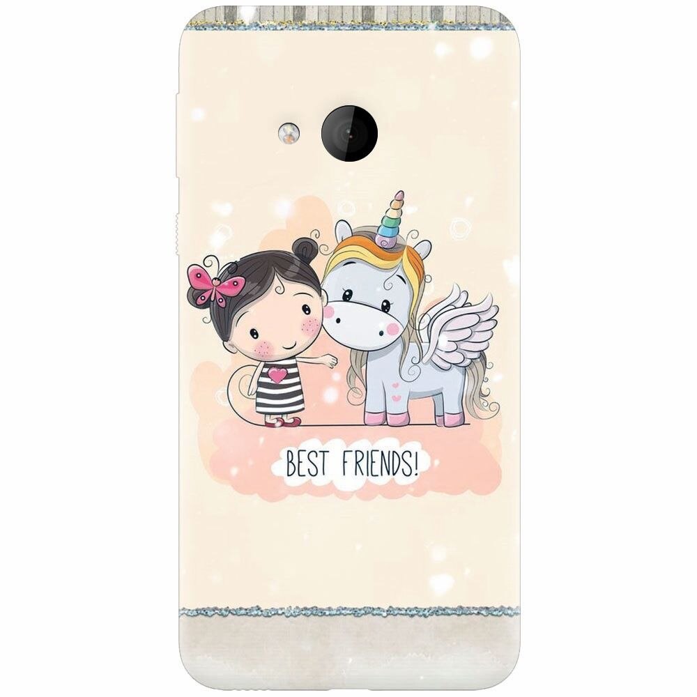 Husa silicon pentru Htc U play, Best Friends