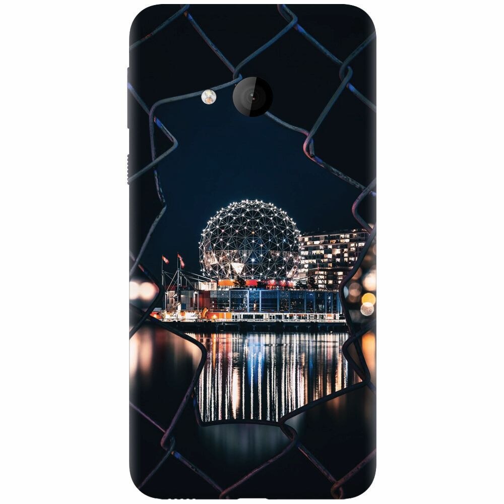 Husa silicon pentru Htc U play, Abstract Architectural Design