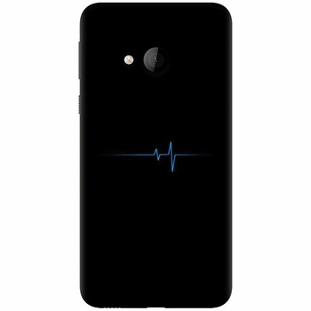 Husa silicon pentru Htc U play, Heartbeat Husa silicon pentru Htc U play, Heartbeat