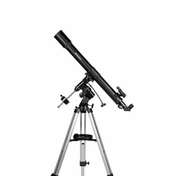 Telescop refractor Bresser EQ-SKY Lyra 70/900, aluminiu, cautator red dot Telescop refractor Bresser EQ-SKY Lyra 70/900, aluminiu, cautator red dot