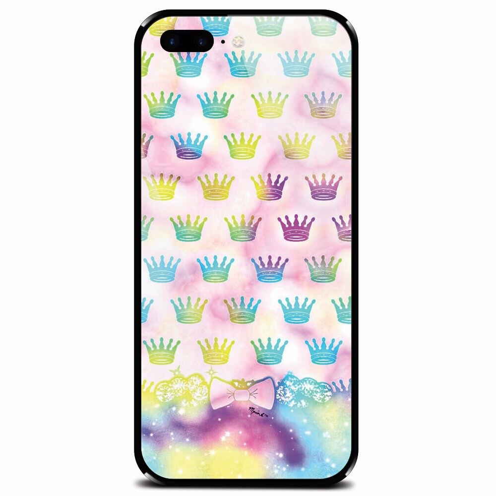Husa din sticla securizata pentru Apple iPhone 7 Plus, Girly Plus