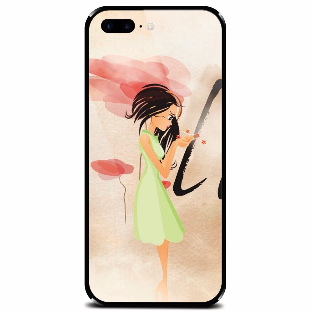 Husa din sticla securizata pentru Apple iPhone 7 Plus, Lost Without You