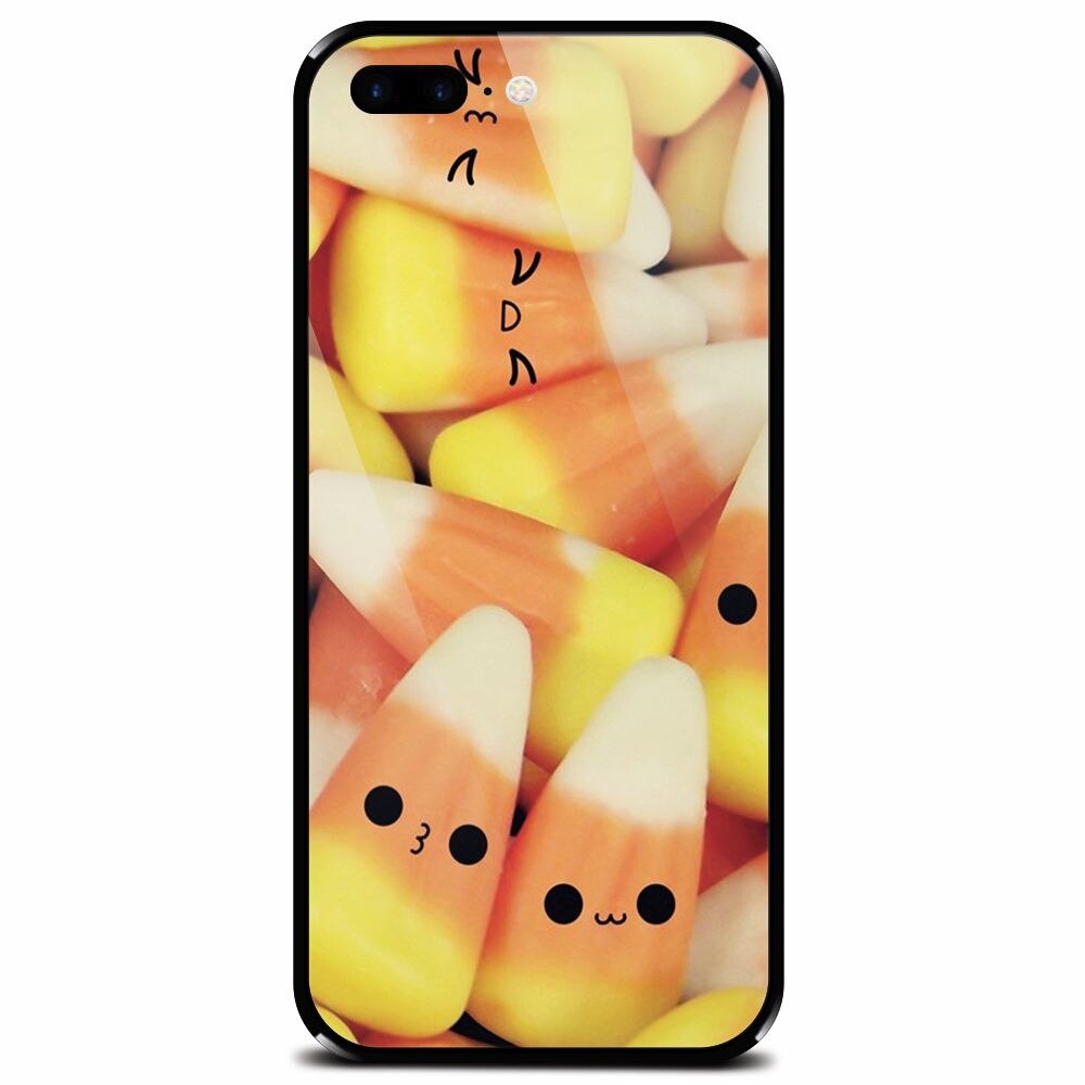 Husa din sticla securizata pentru Apple iPhone 8 Plus, Cute Girly 008