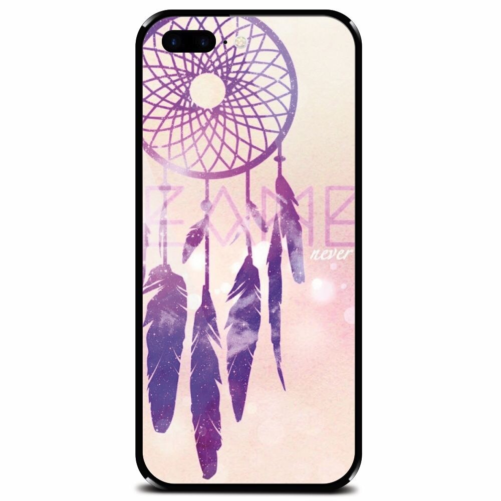 Husa din sticla securizata pentru Apple iPhone 8 Plus, Dream Catcher