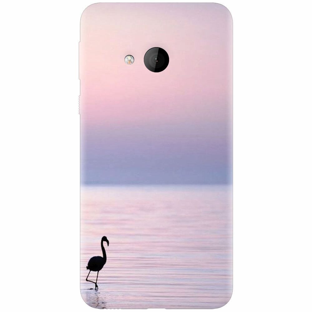 Husa silicon pentru Htc U play, Flaminsgo Sunset