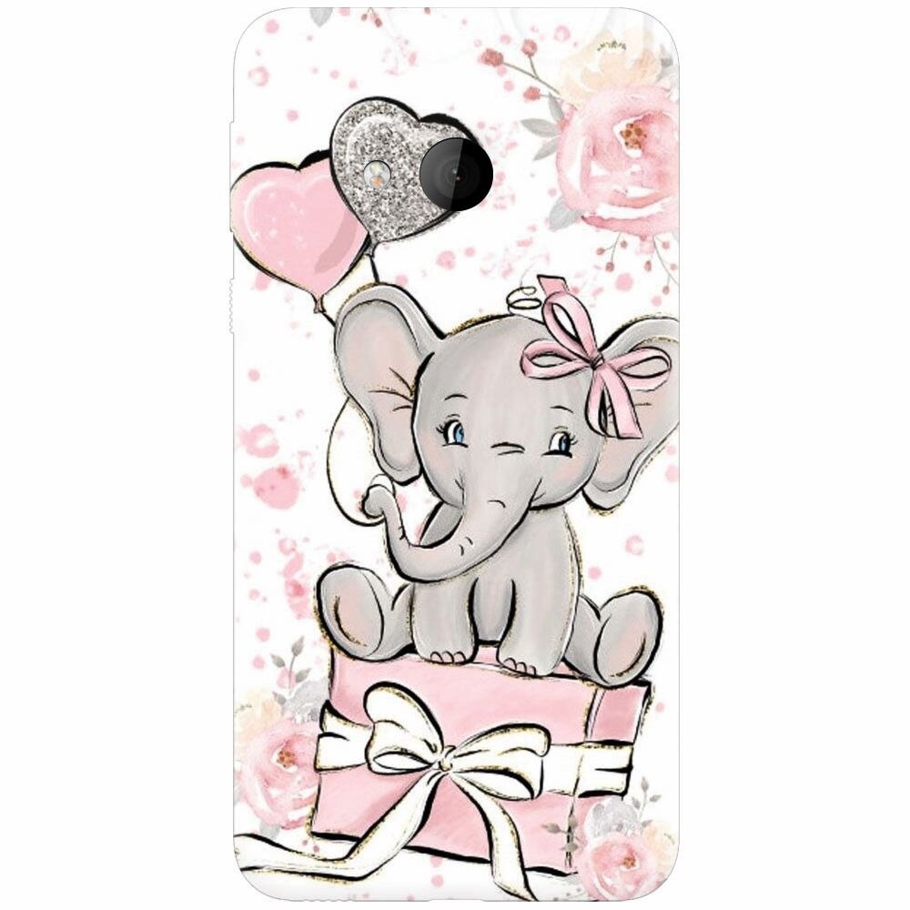 Husa silicon pentru Htc U play, Elefant