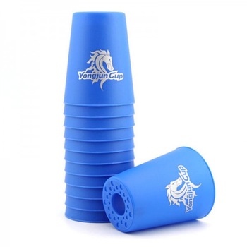 Set 12 pahare, Speed Stack - Yongjun Cup Blue Set 12 pahare, Speed Stack - Yongjun Cup Blue