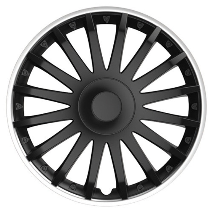 Versaco Crystal 14" dísztárcsa, 1 darabos, fekete színű