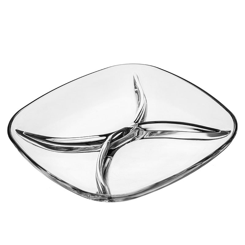 Bol aperitiv din sticla, 25х25 cm, Borgonovo