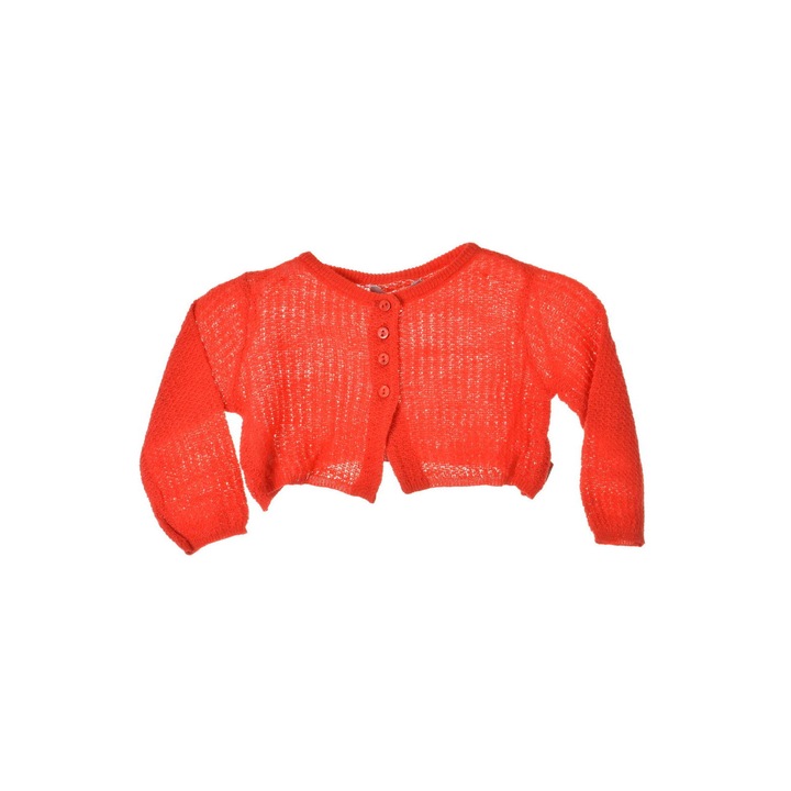 Bolero de fetita, Boboli, Bumbac, 62 cm, Rosu