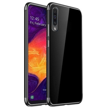 Husa SAMSUNG Galaxy A50 / A50s / A30s - Plating Soft (Negru) Husa SAMSUNG Galaxy A50 / A50s / A30s - Plating Soft (Negru)