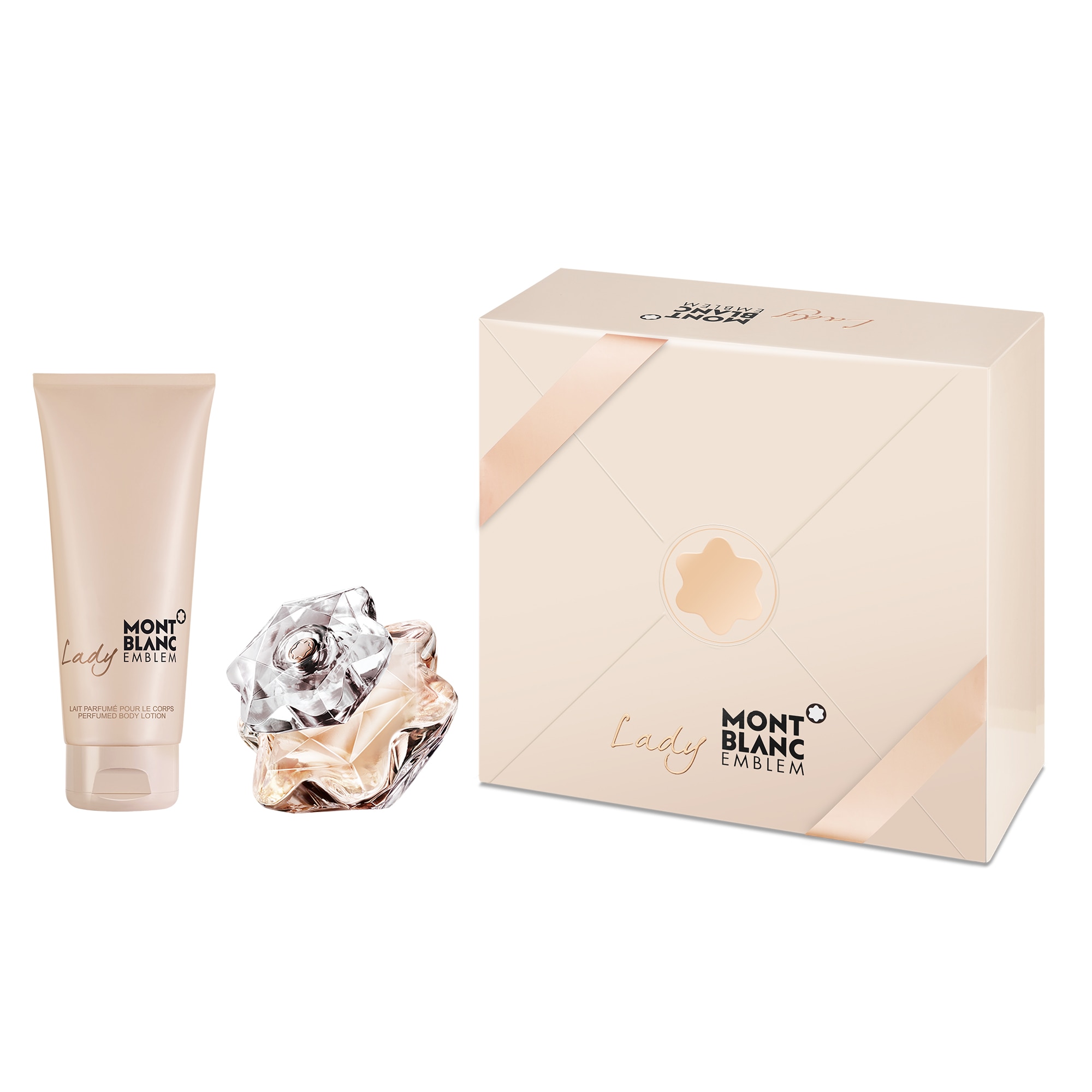 Set Mont Blanc Lady Emblem, Femei: Apa de Parfum, 50 ml + Lotiune de corp, 100 ml