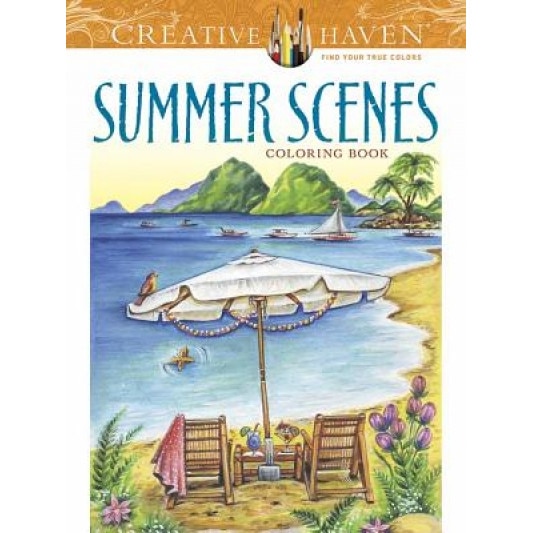 Creative Haven Summer Scenes Coloring Book, Teresa Goodridge (Author)