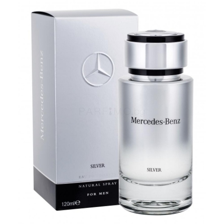 Mercedes Benz Benz Silver, Férfi parfüm, Eau de Toilette, 120ml
