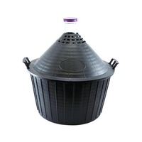 damigeana 15l din sticla in cos din plastic negru cu dop imagen 43_0_
0