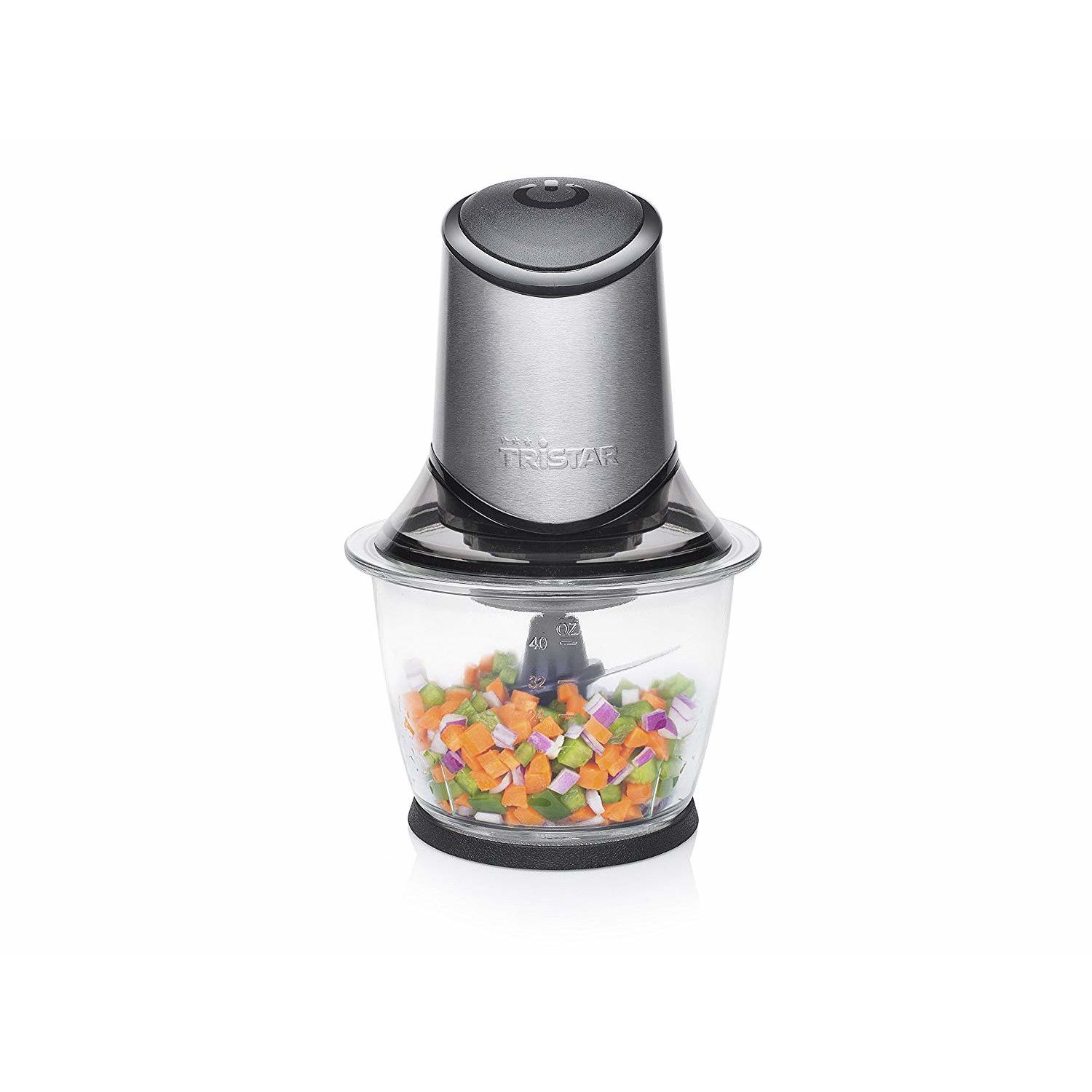 Tocator electric Tristar BL-4019, 400 W, 1.2 L, Vas de sticla, Inox