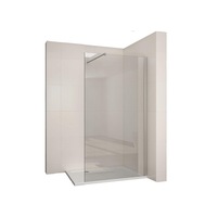 Perete dus Walk-In, Ego-Craft, Sticla securizata 6 mm, Transparenta, 70x190 cm