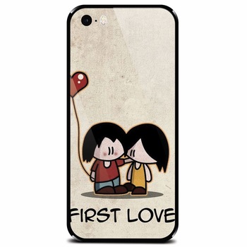 Husa din sticla securizata pentru Apple iPhone 5, First Love Great Lock Screen Husa din sticla securizata pentru Apple iPhone 5, First Love Great Lock Screen