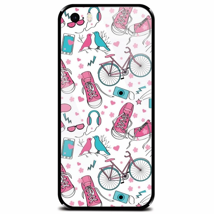 Biztonságos üvegtok Apple iPhone 5, Travel telefonhoz