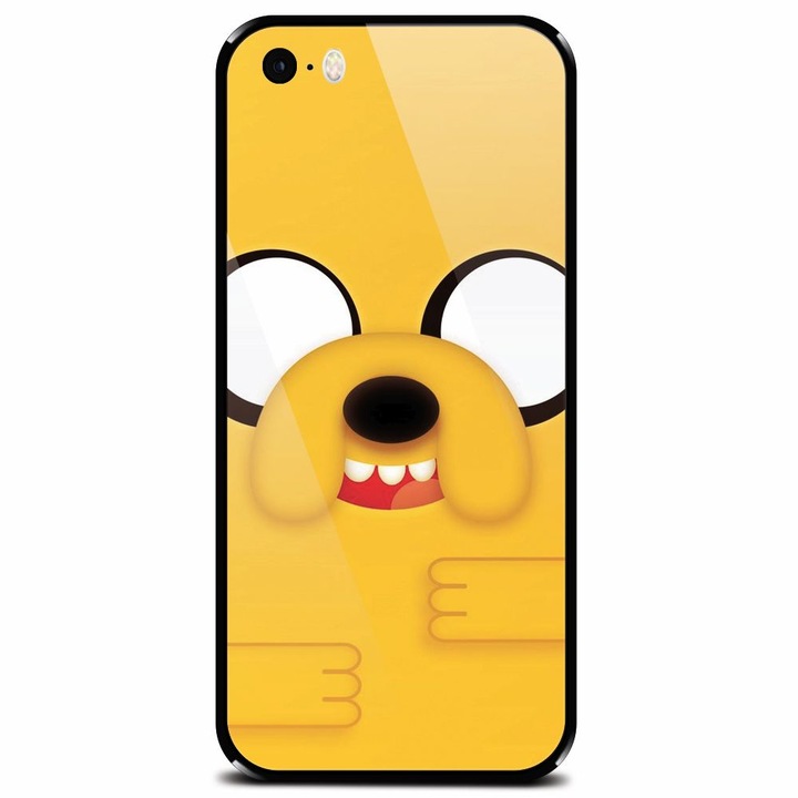 Biztonságos üvegtok Apple iPhone 5, Gumball telefonhoz