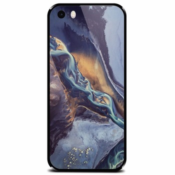 Husa din sticla securizata pentru Apple iPhone 5, Abstract 101 Husa din sticla securizata pentru Apple iPhone 5, Abstract 101