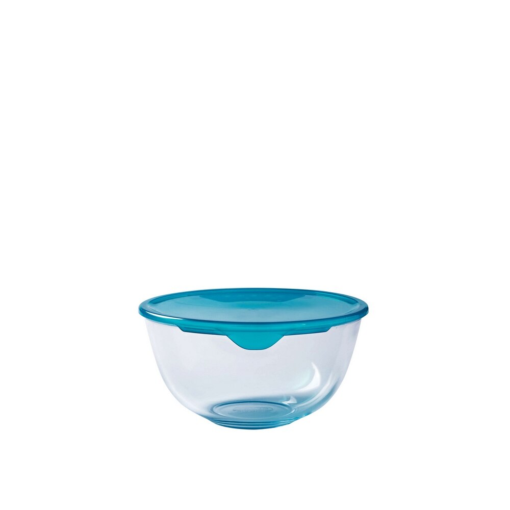 Bol Sticla Termorezistenta Cu Capac 0.5L, Pyrex