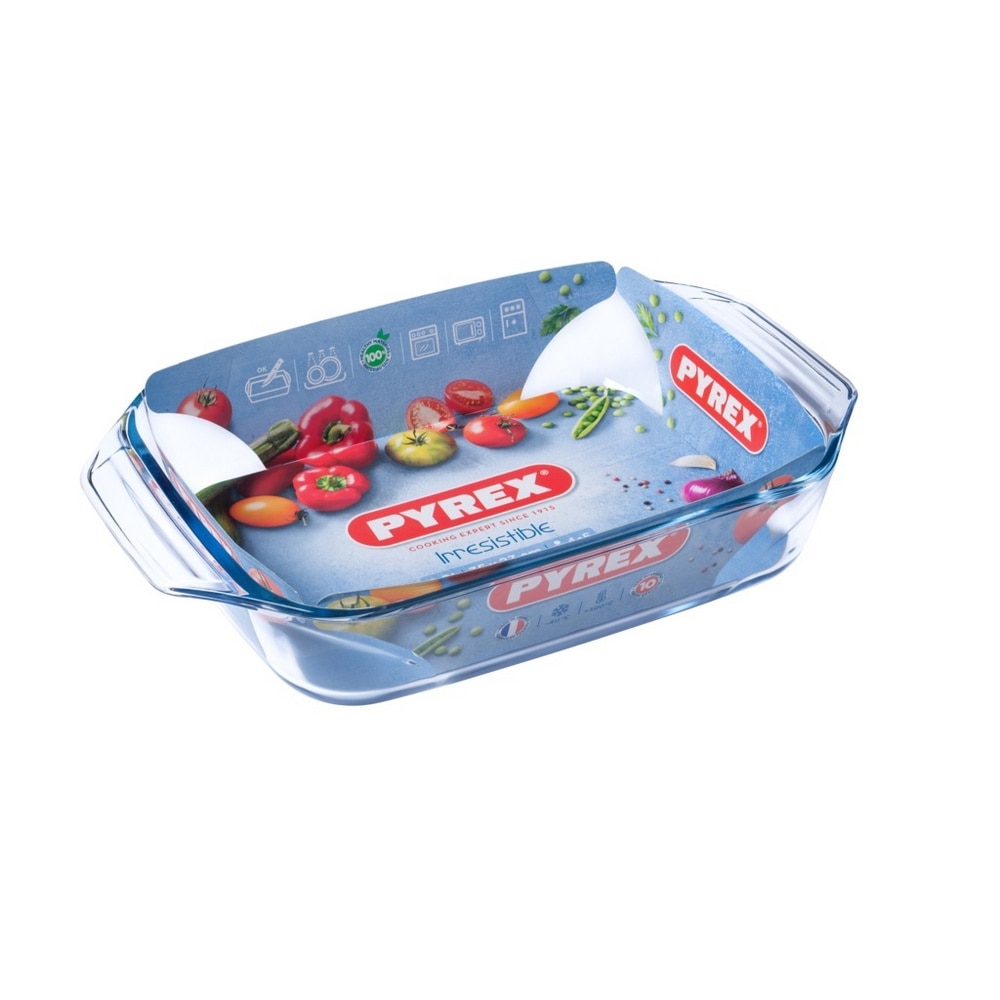 Vas Rectangular Sticla Termorezistenta 2.9L, Pyrex
