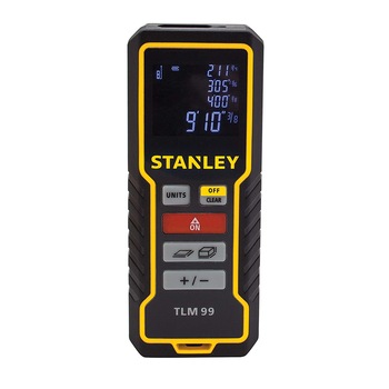 Telemetru laser 30m, ecran lcd, bluetooth Stanley TLM99s Telemetru laser 30m, ecran lcd, bluetooth Stanley TLM99s