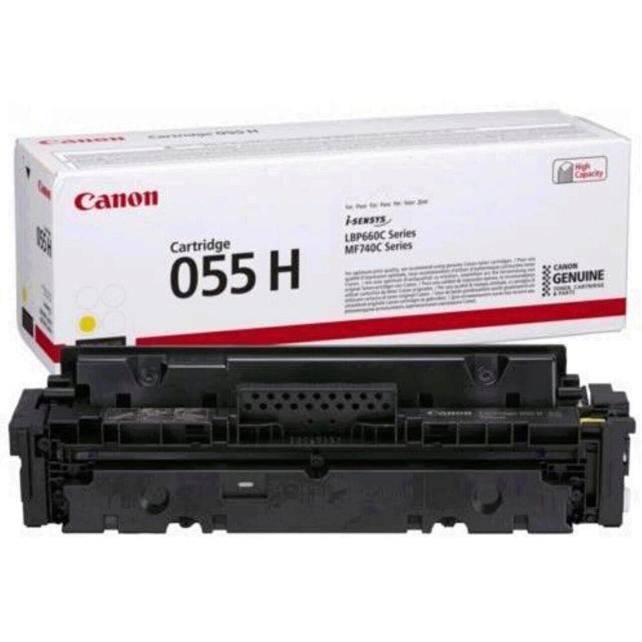 Toner Canon CRG055HY Yellow capacitate 5.9k pagini, pentru LBP66x, MF74x.
